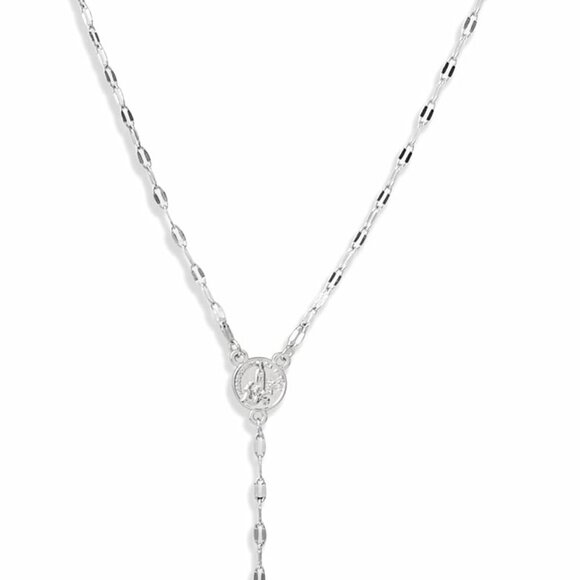 Double Cross Necklace Y2k Irregular Diamond Embedding Trend Hip Hop Fashion Retr - Picture 1 of 7